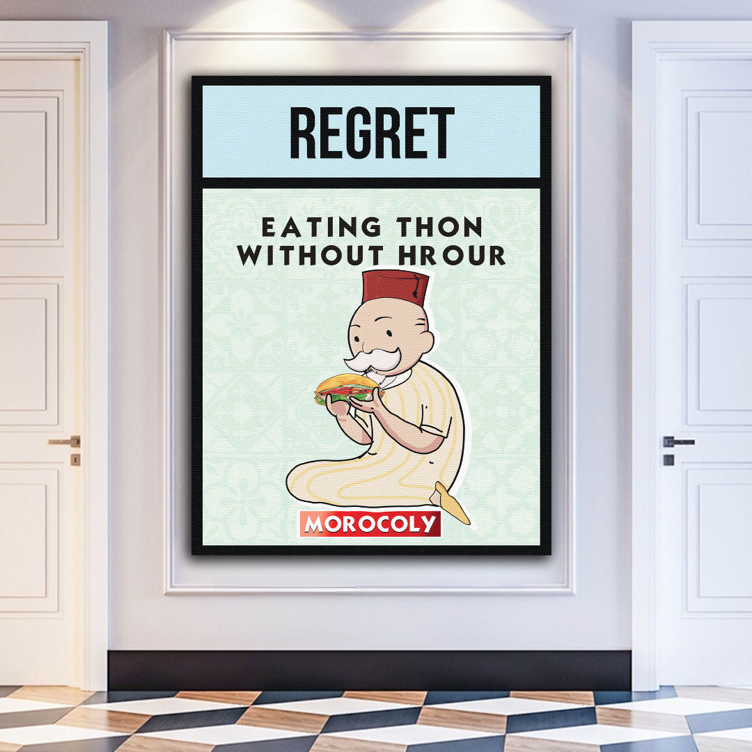 Regret seating thon without hrour - Morocoly