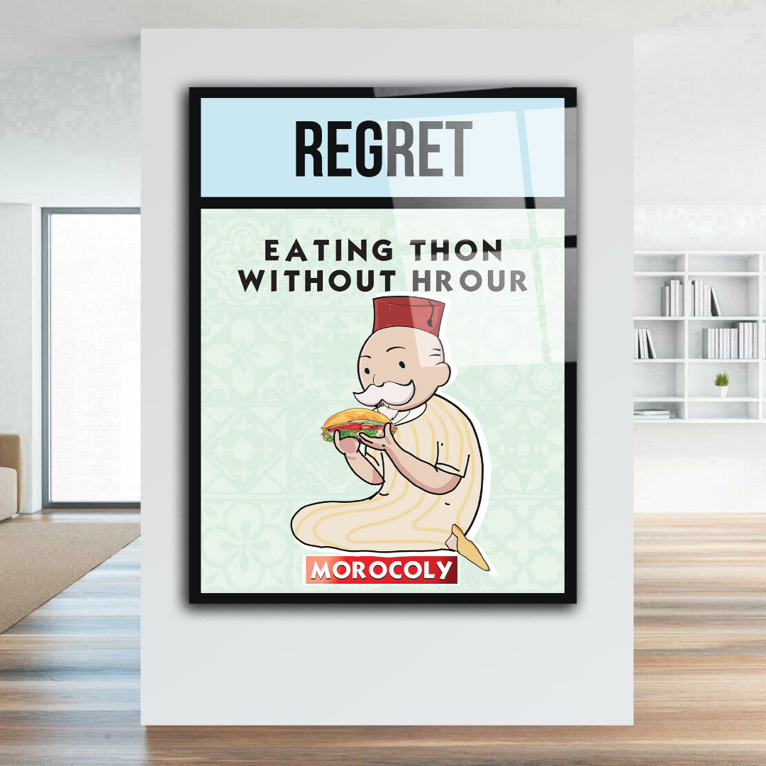 Regret seating thon without hrour - Morocoly